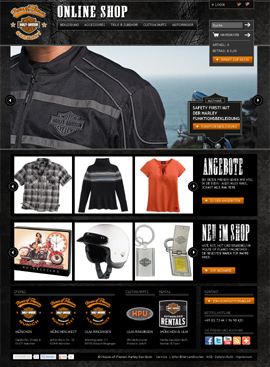 Harley-Davidson Online-Shop