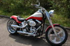 Harley-Davidson Softail Umbau - Softail Red & White